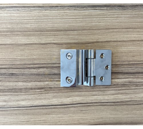 Петля стена-стекло 90°, хром