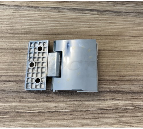 Петля стена-стекло 90°, хром