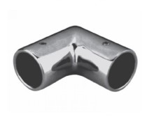 Угловой соединитель к штанге 22 мм, хром