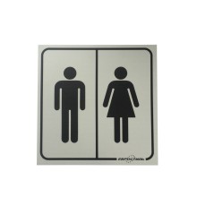 Табличка на дверь туалета М/Ж
