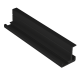 Профиль дверной черный 12 мм