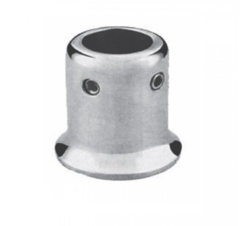 Соединитель труба-стена, хром