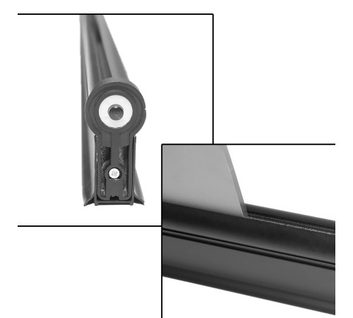 Профиль-Петля для распашной двери