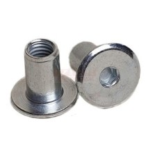 Гайка Эриксона с плоской головкой М6 нерж