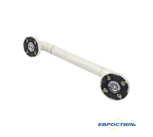 Поручень пристенный 350 мм белый