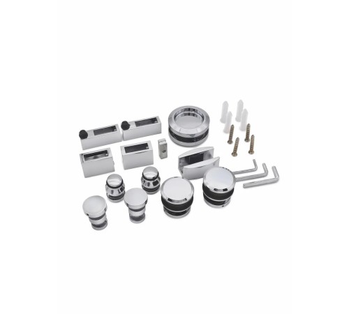 Комплект раздвижной системы, хром