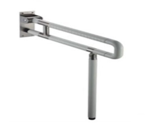 Поручень пристенный откидной для инвалидов в туалет / душ купить в Бресте