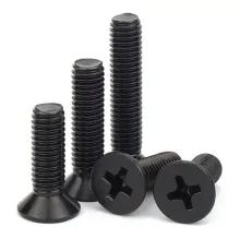 Din 966, Винт полупотайной М6*12 черный