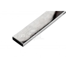 Трек для душевой кабины 10*30*2000, цвет нерж