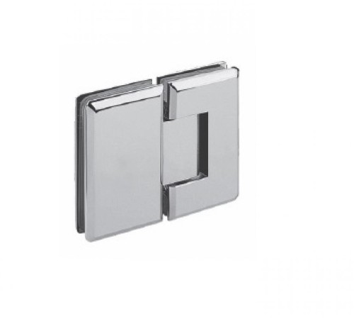 Петля стекло-стекло 180°, хром