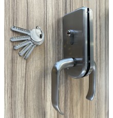 Замок нажимной для межкомнатной двери, без притвора