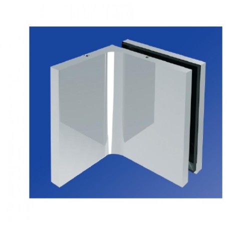 Крепеж стена-стекло 90 град., латунь