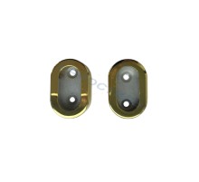 Штангодержатель овальный, золото