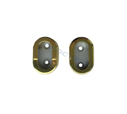 Штангодержатель овальный, золото