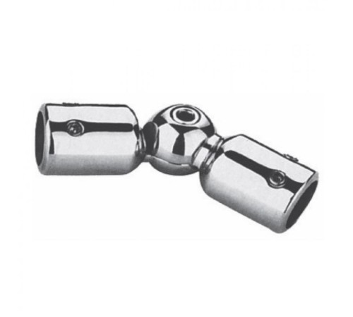 Соединитель труба-труба, хром