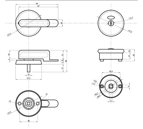 Завертка Loft-01