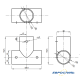 Соединительный элемент Т-образный